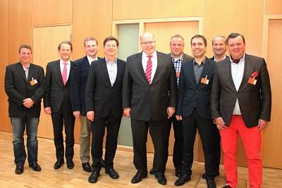 Gespr�ch mit Bundeswirtschaftsminister Peter Altmayer, MdB